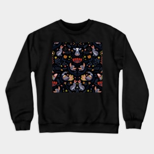 Scandinavian Folk art Crewneck Sweatshirt